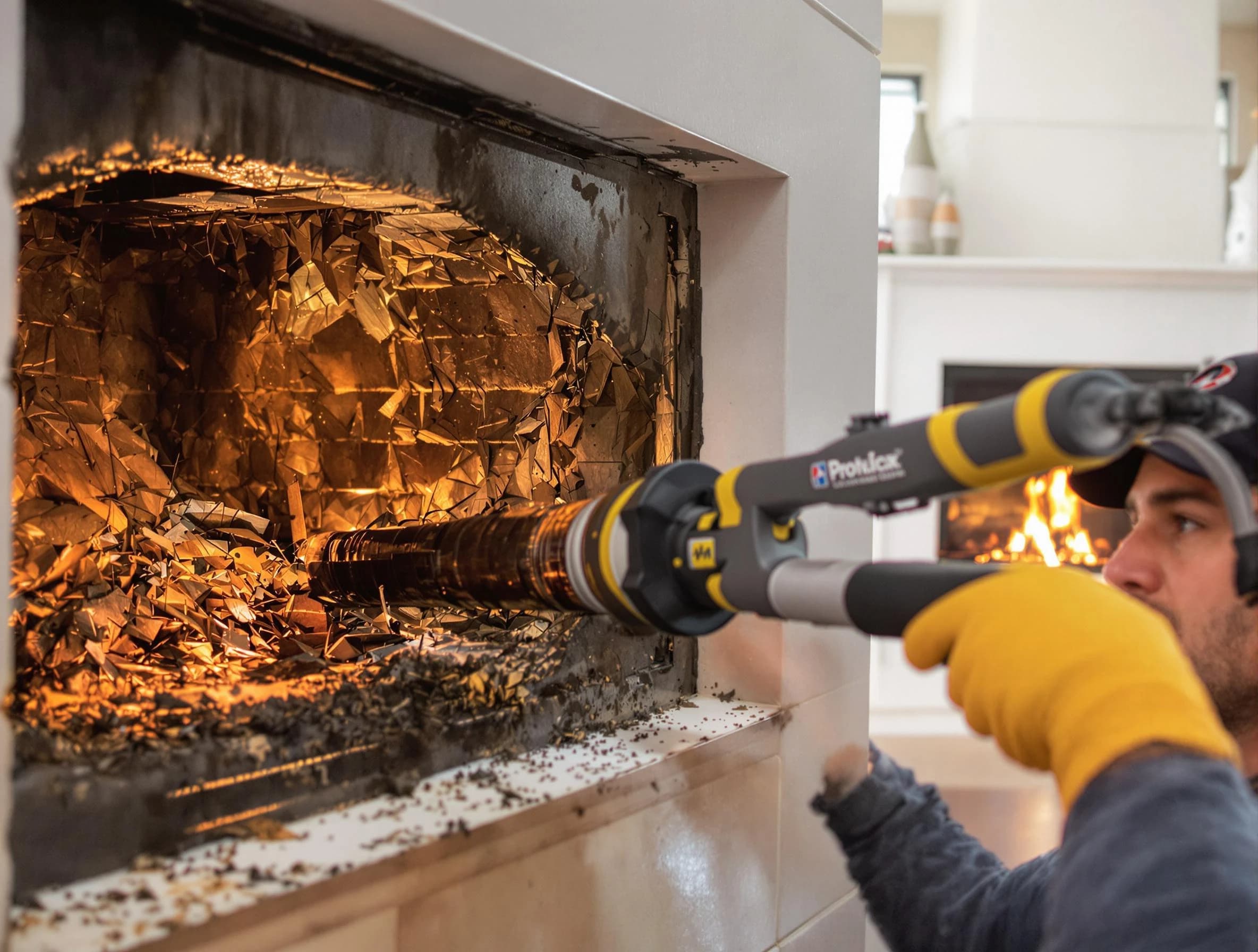 Professional chimney cleaning by Toms River Chimney Sweep in Toms River, NJ