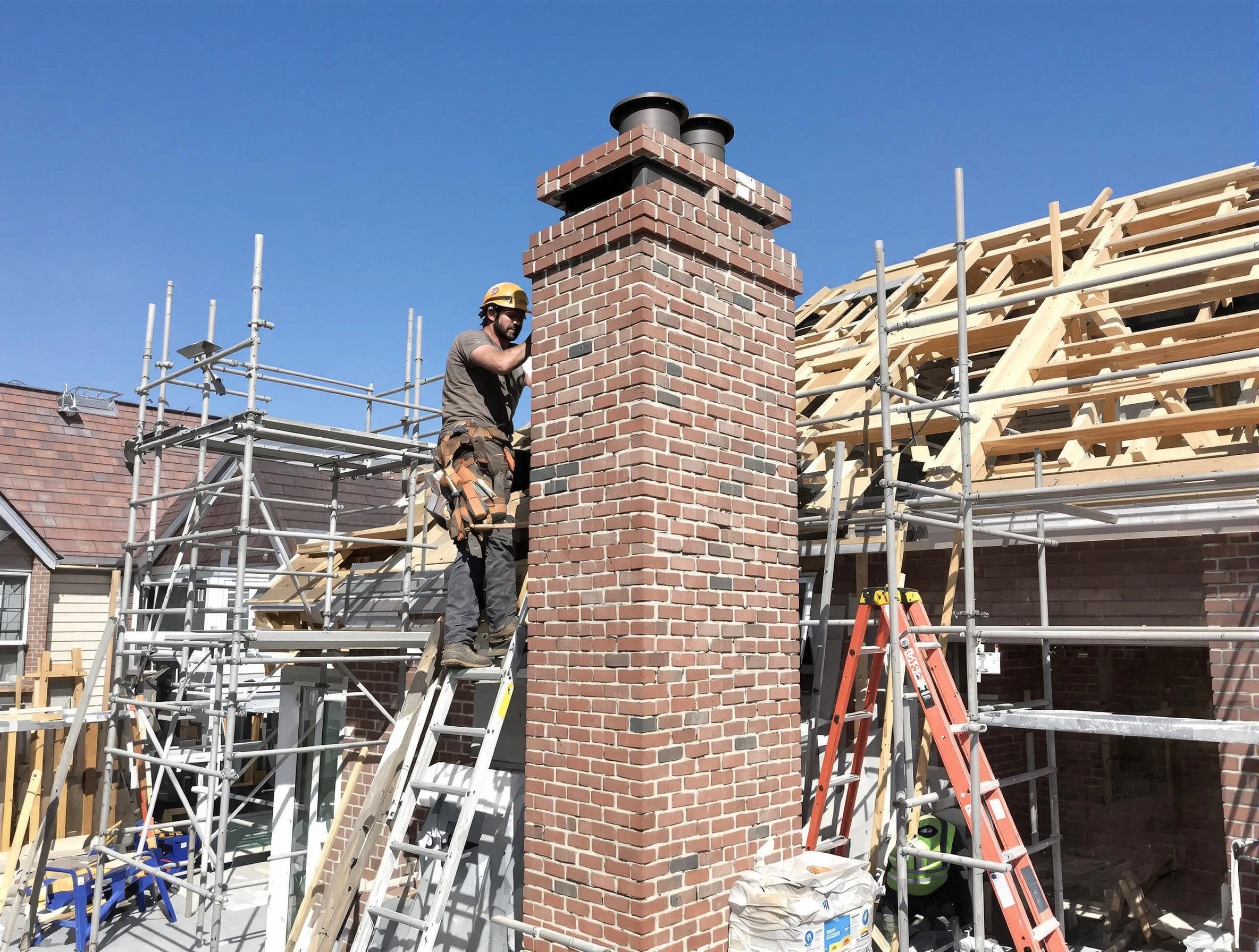 New chimney installation completed by Toms River Chimney Sweep in Toms River, NJ