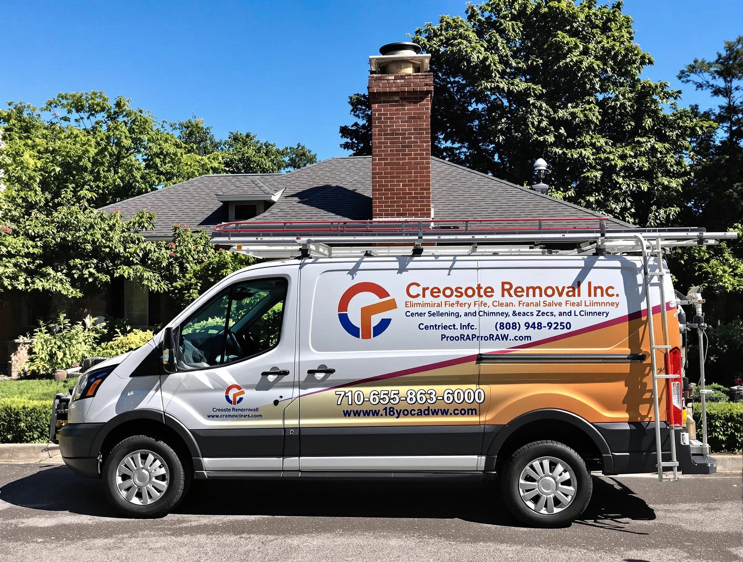 Toms River Chimney Sweep technician removing creosote safely in Toms River, NJ