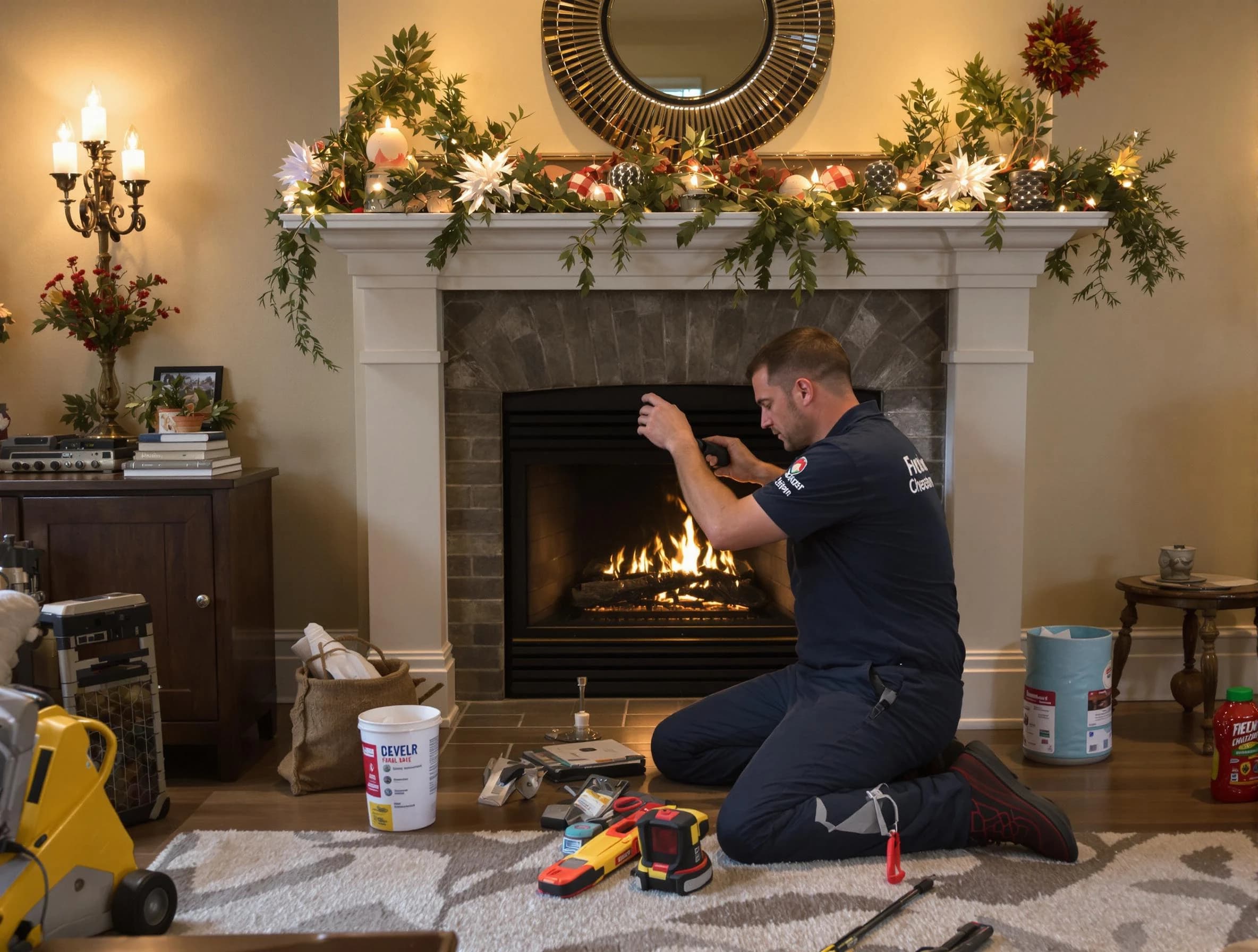 Toms River Chimney Sweep offering fireplace maintenance services in Toms River, NJ