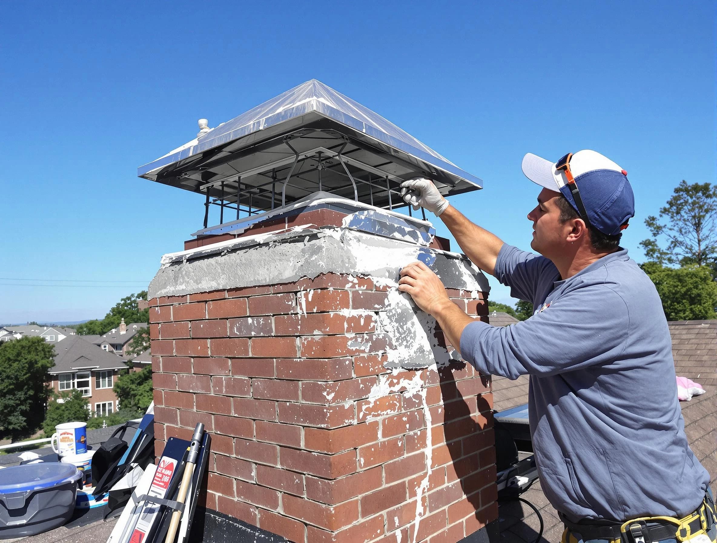 Chimney Crown Services service in Toms River, NJ